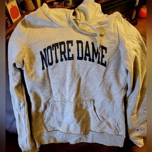 Champion Women's Notre Dame Hoodie Medium
